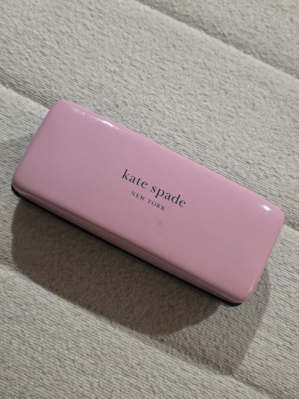 Kate Spade New York Pink And Green Sunglass Case